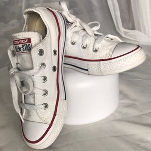 Kids White Converse
